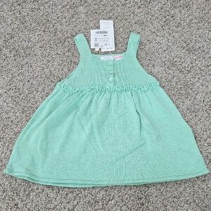 Zara Kids Mint Green Tank Top